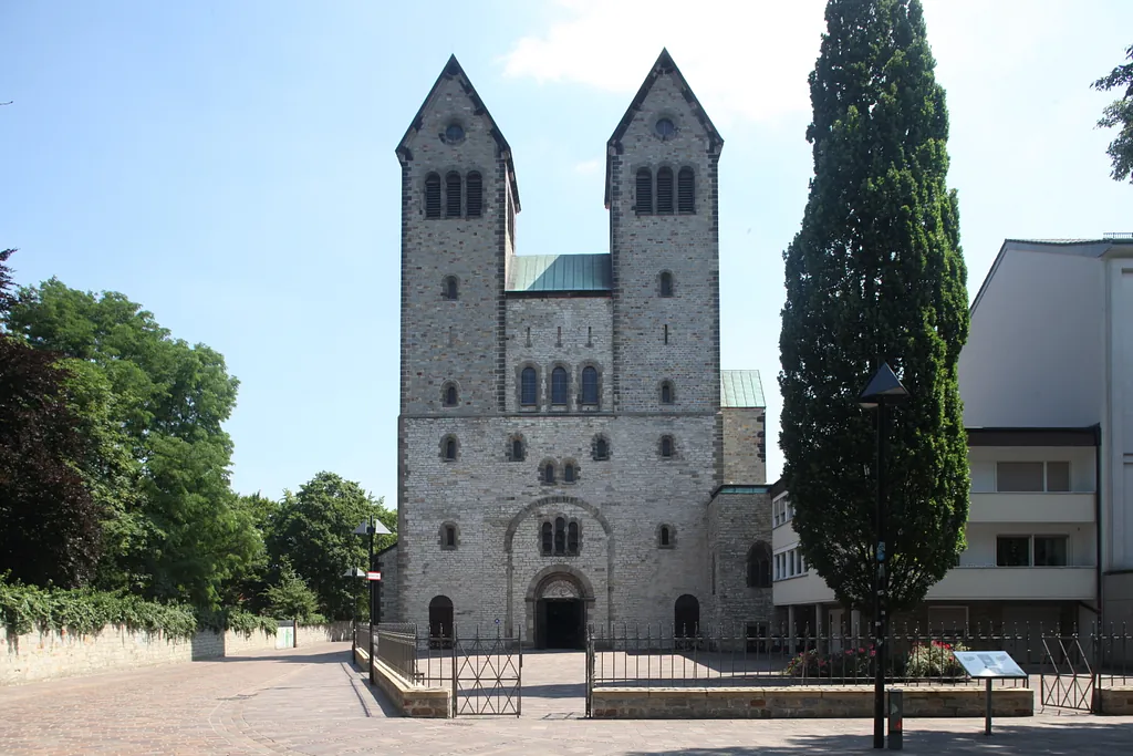 Ansicht Abdinghof Kirche